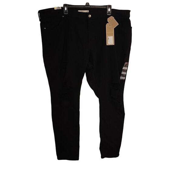 Levi's 711 Distressed Skinny Jeans, 26W, NWT - Picture 1 of 10